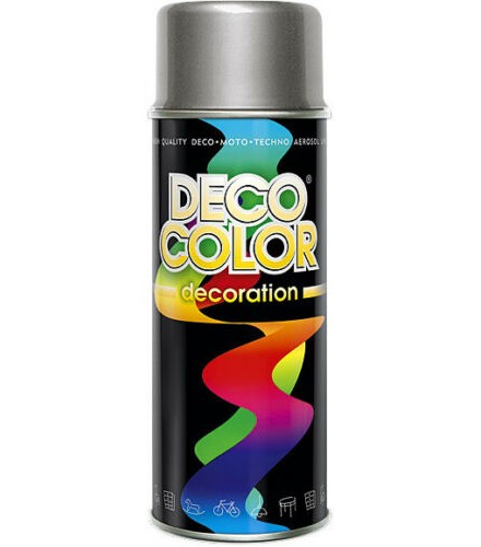 DECO COLOR DECORATION 400 ml аэразоль декоративная краска алюминий